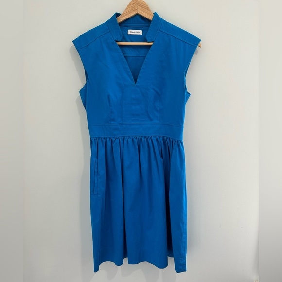 Calvin Klein Women’s Sky Blue Dress Size 8. See Measurements for actual size - Picture 3 of 5